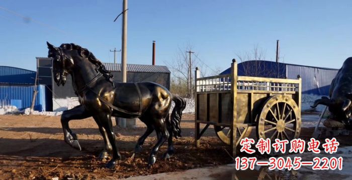 厦门华丽复古，名车贵族，精美马车雕塑