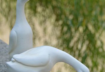 厦门高端花园水池鸭子雕塑