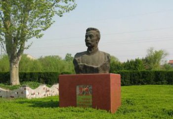 厦门鲁迅胸像近代名人铜雕，荟萃中国精神精髓