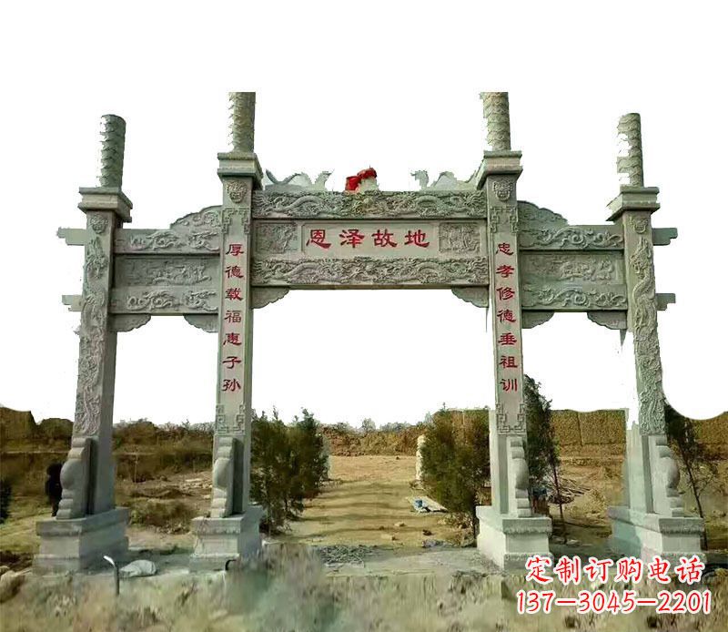 厦门石雕牌坊，艺术精美永恒