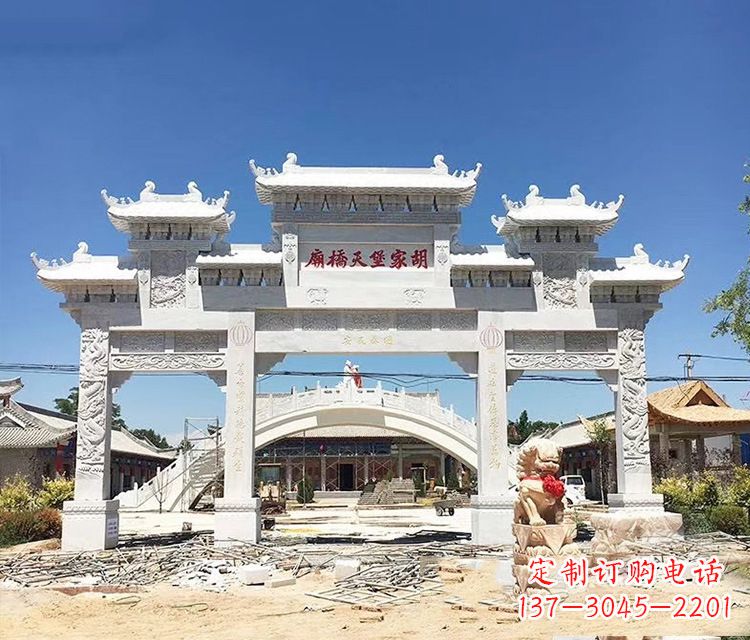 厦门石牌坊的雕刻