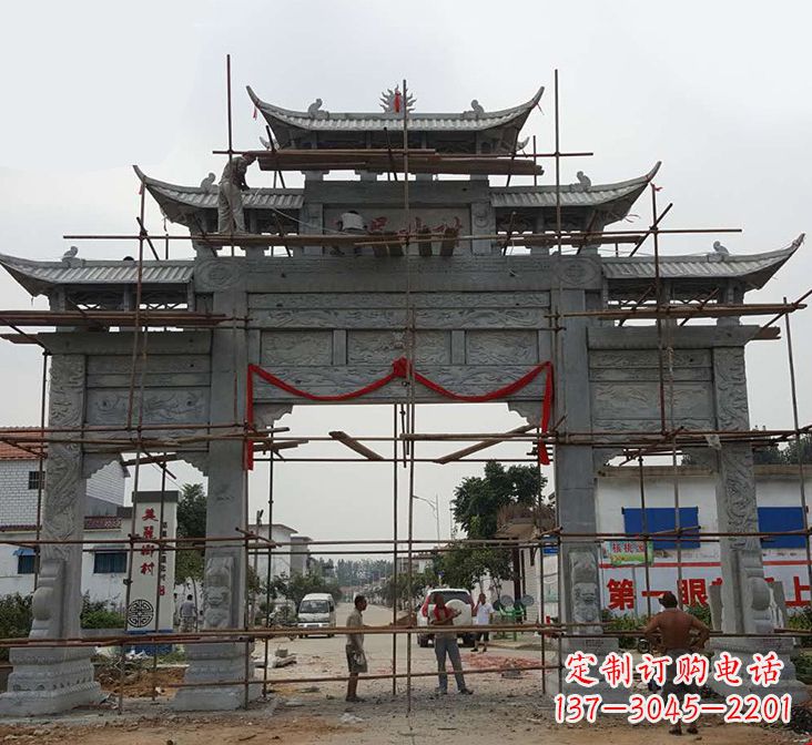 厦门石牌坊雕塑