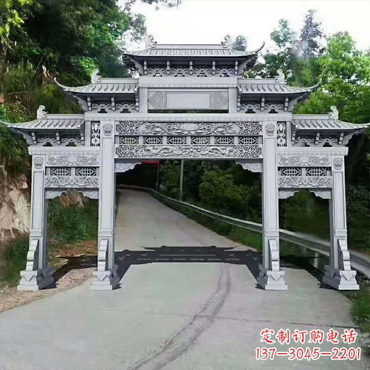 厦门石牌楼青石牌坊