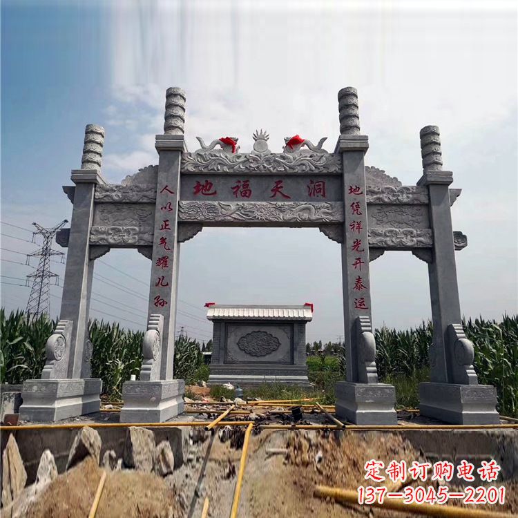 厦门石牌楼石雕