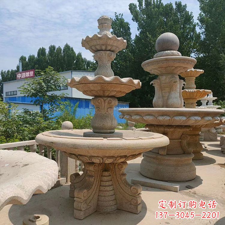 厦门石喷泉 石雕刻