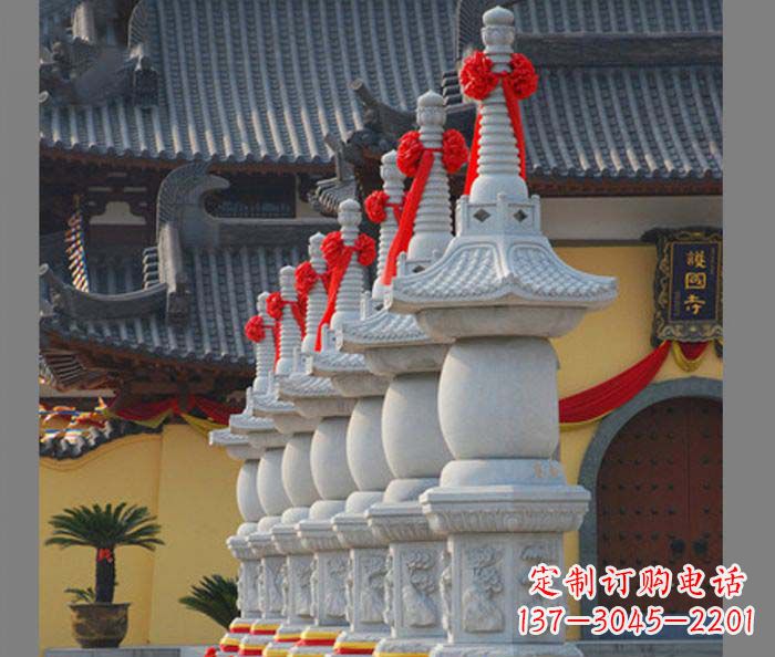 厦门寺庙景观舍利塔石雕