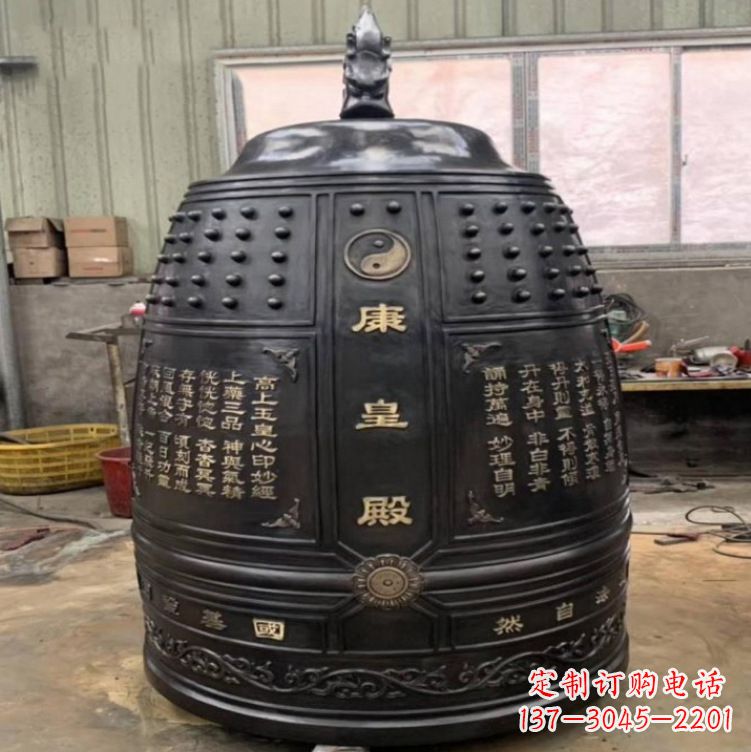 厦门寺庙铜雕挂钟