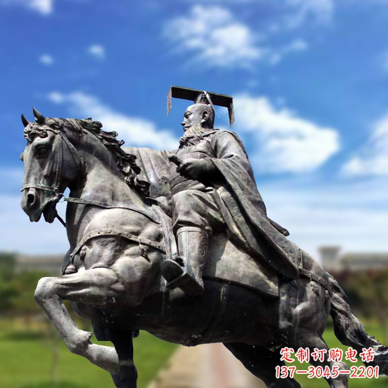 厦门隋文帝骑马雕塑