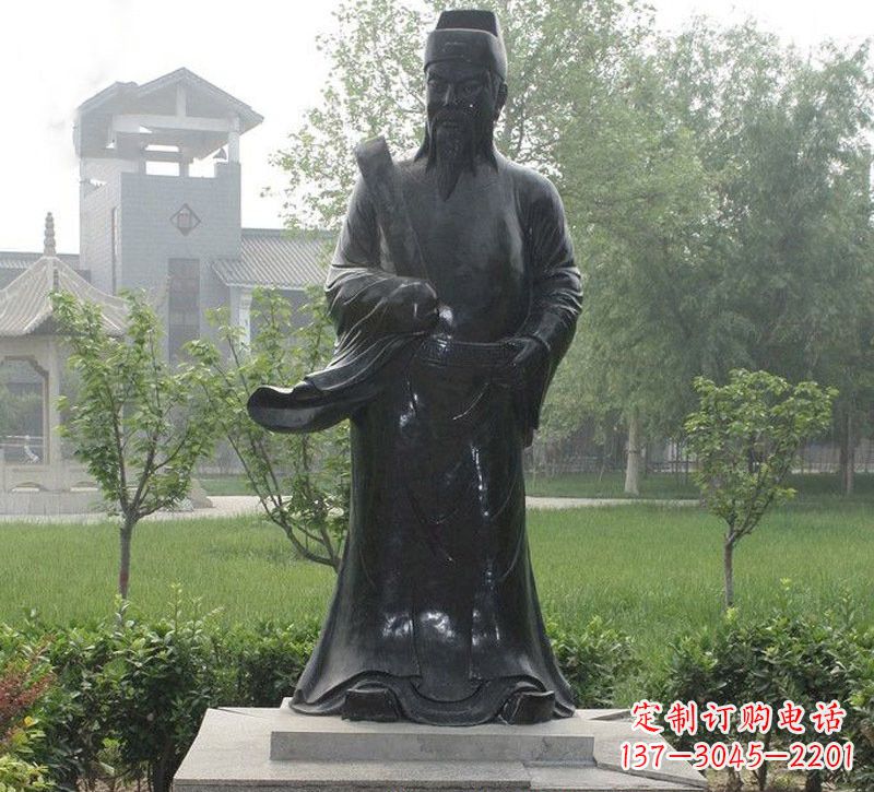厦门铜雕八仙曹国舅