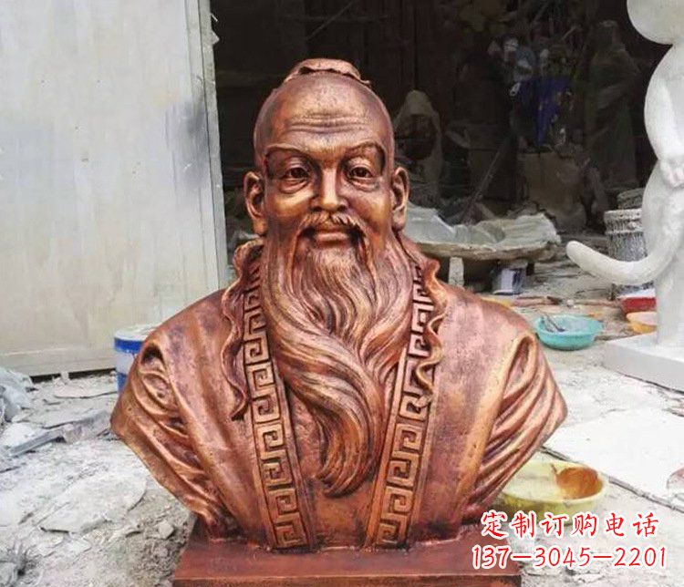 厦门铜雕古代孙思邈人物雕塑