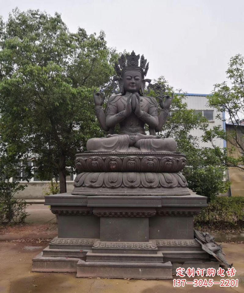 厦门铜雕密宗佛寺庙佛像雕塑 
