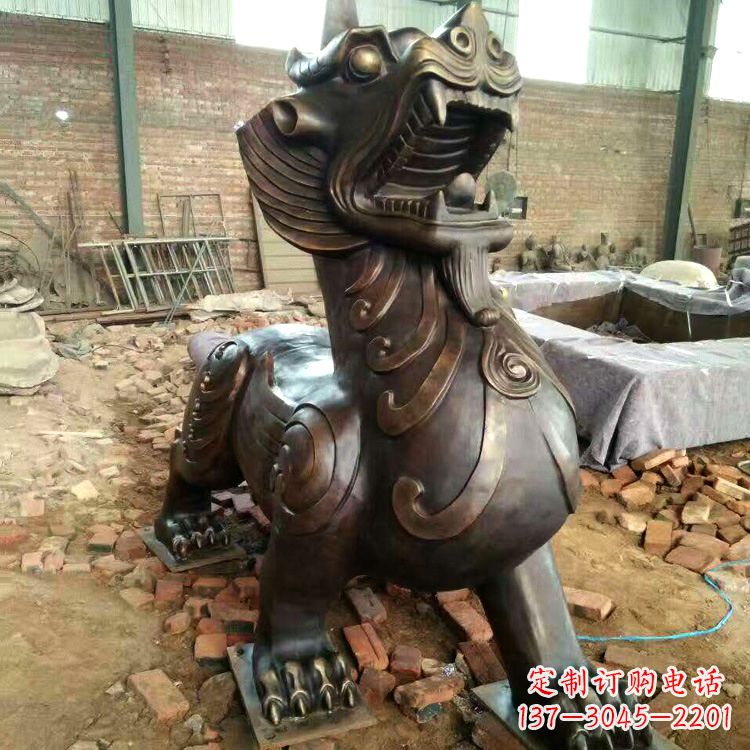 厦门铜雕貔貅镇宅辟邪