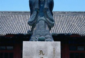 厦门传承古代文化——青铜孔子雕塑