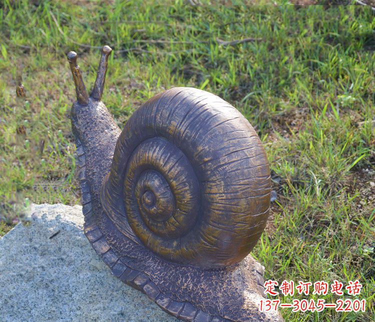 厦门蜗牛铜雕