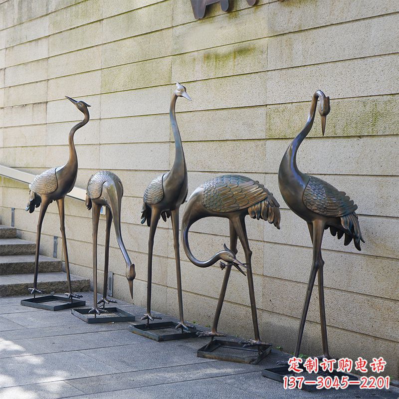 厦门仙鹤不锈钢雕塑