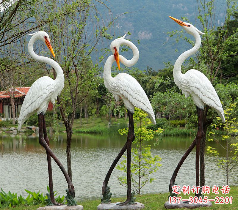 厦门仙鹤的雕塑