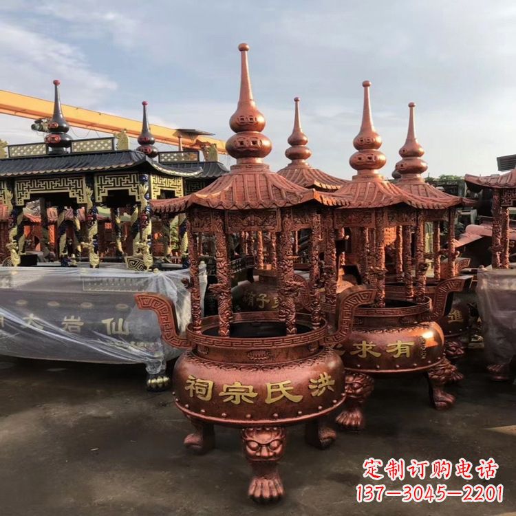 厦门香炉铜雕
