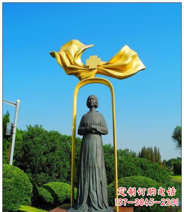 厦门医院南丁格尔名人铜雕