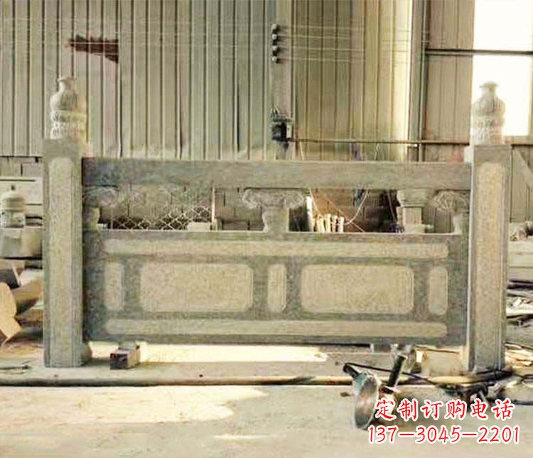 厦门园林仿古石栏板景观石雕