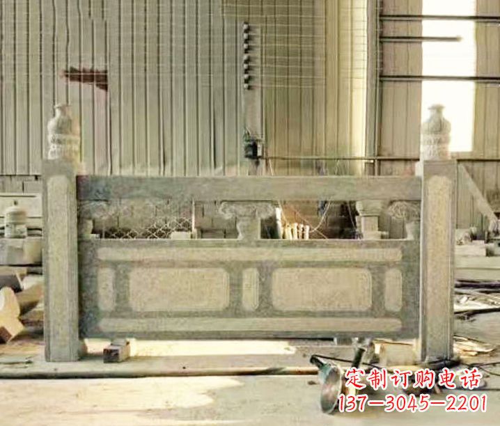 厦门园林仿古石栏板景观石雕_2 (2)