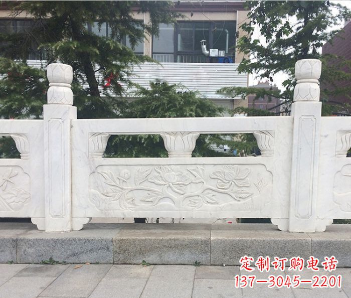 厦门园林景观大理石浮雕栏板 (2)