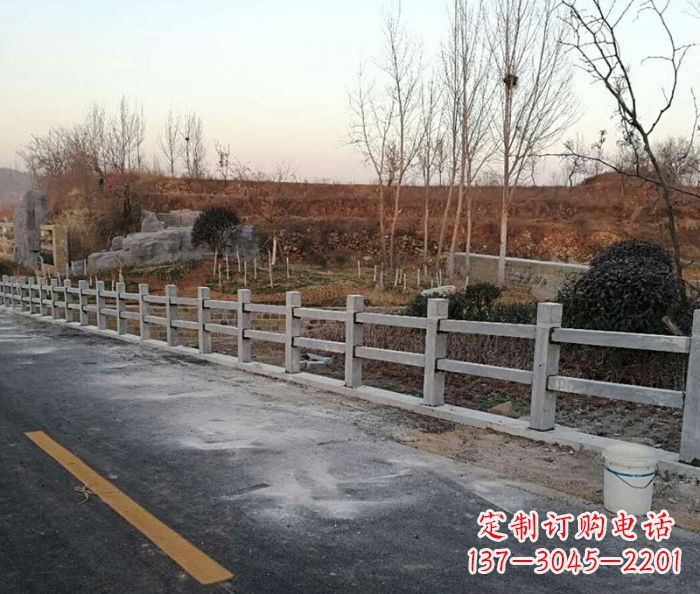 厦门园林景观大理石栏杆石雕 (2)