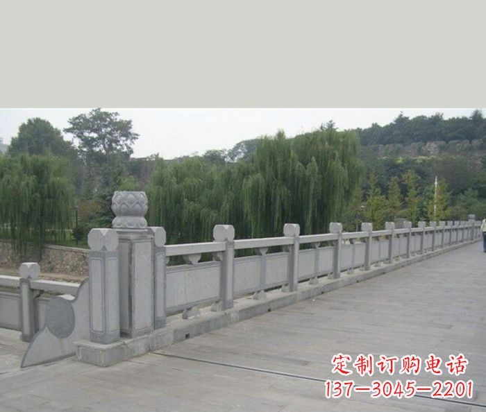厦门园林景观大理石栏杆石雕 (4)