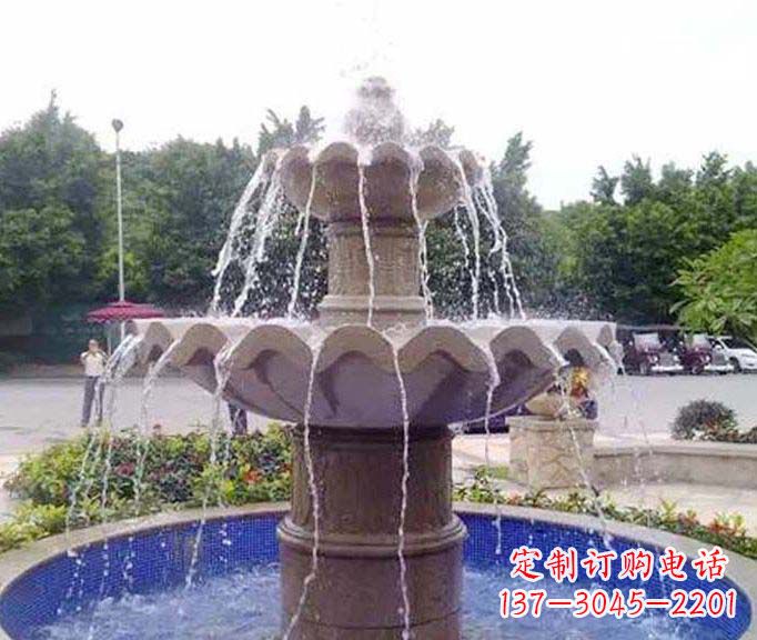 厦门园林景观大理石喷泉石雕