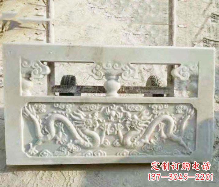 厦门园林石浮雕栏板景观石雕