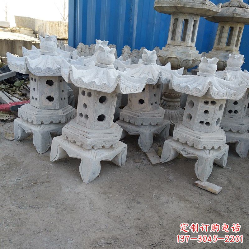 厦门中式古代石灯笼