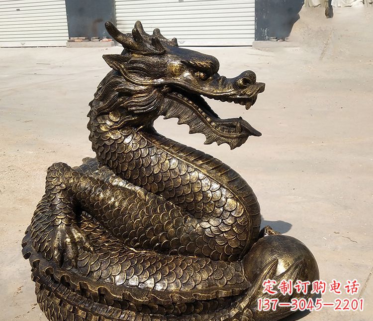 厦门铸铜神龙雕塑