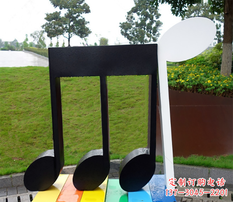 厦门音符雕塑不锈钢